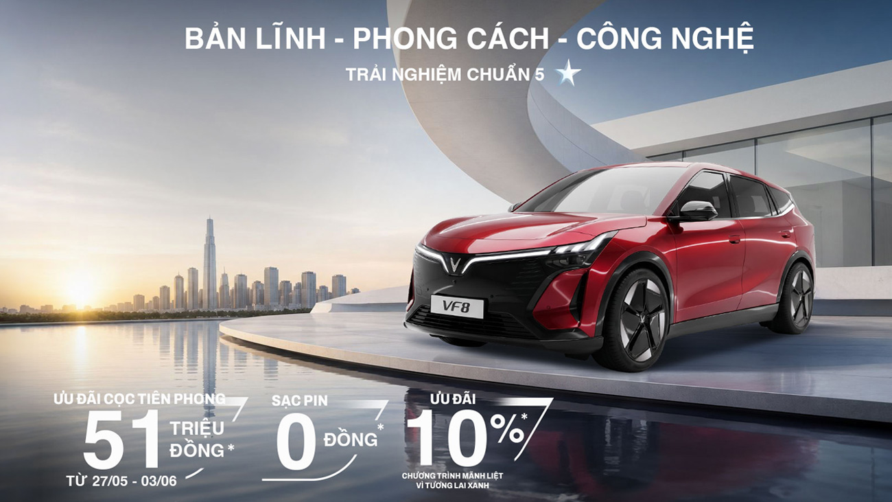 VinFast VF 8 Thế Hệ Mới